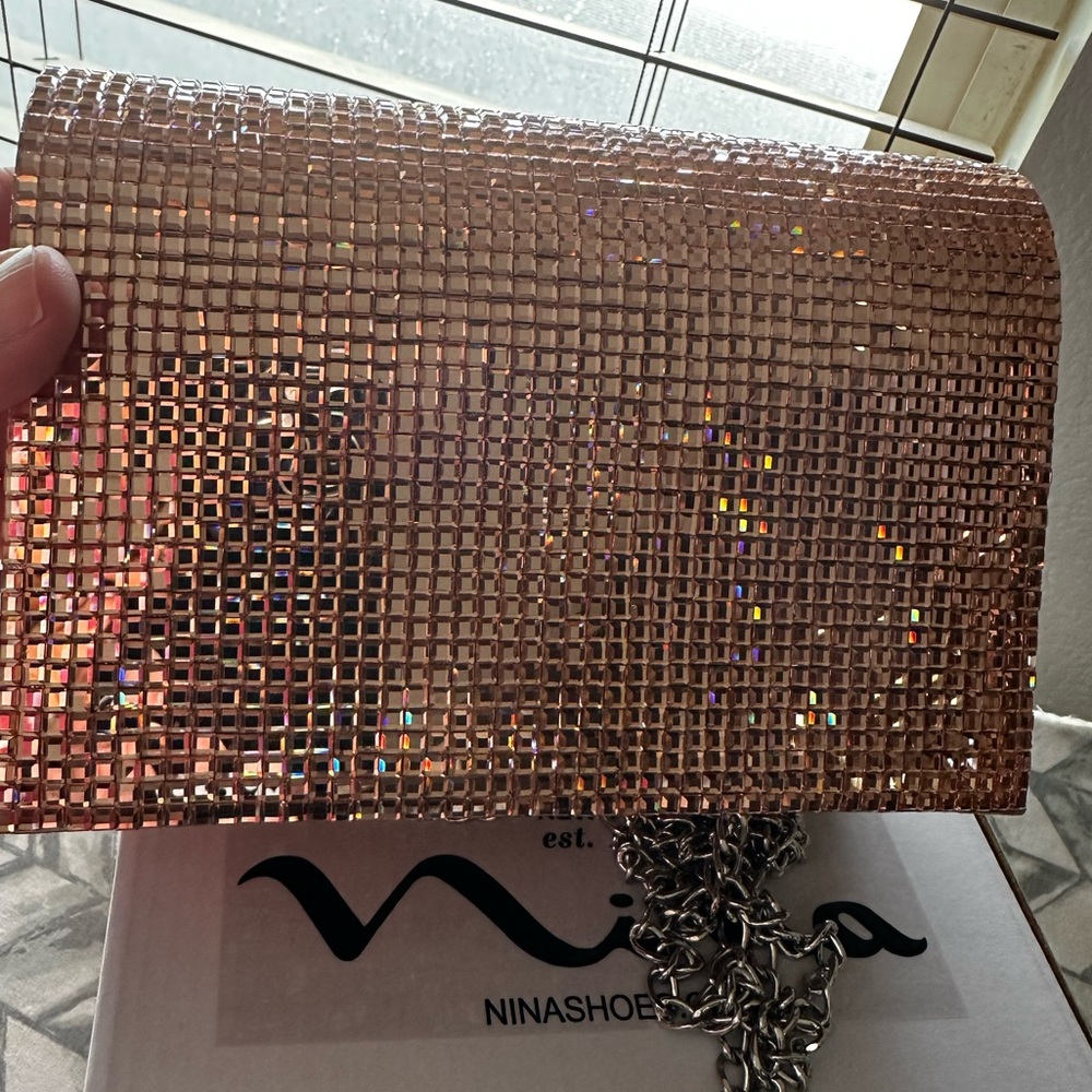 Nina Sequined Handbag